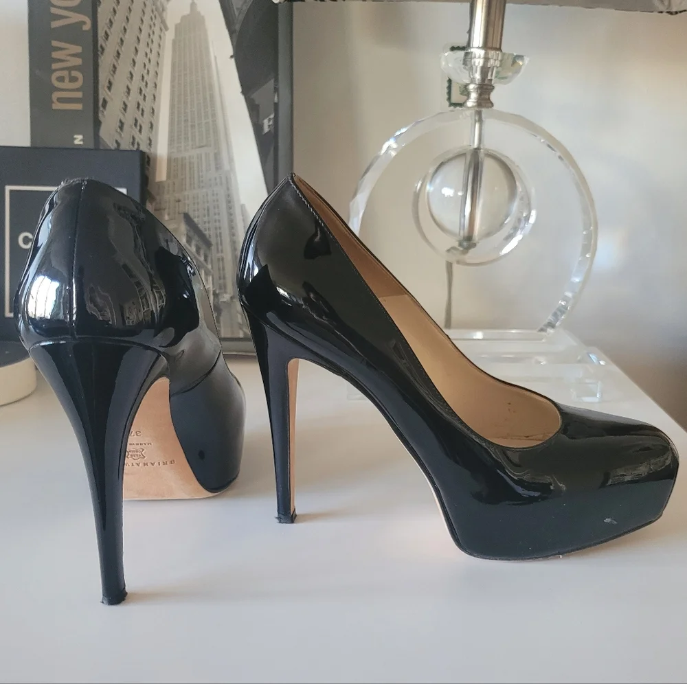 BRIAN ATWOOD Black Platform Pumps - Picture 1 of 11